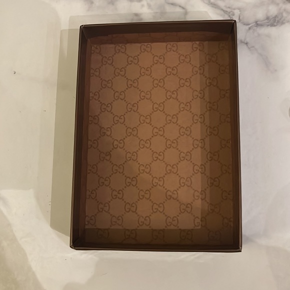 Gucci hard holder. Limited edition. Brown and gold. In original packaging - Picture 5 of 5